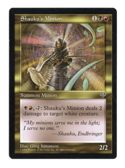 MTG-Shauku's Minion-Mirage--MP-NonFoil - Image 1