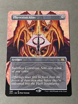 Phyrexian Altar *Non-Foil* Borderless 2X2 MTG Double Masters 2022 NM - Image 1