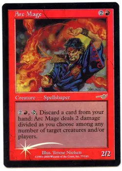 MTG Arc Mage Nemesis Foil - Image 1