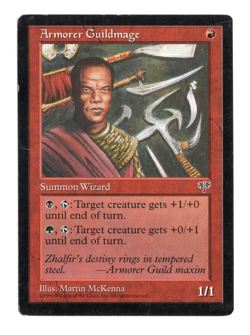 MTG-Armorer Guildmage -Mirage--MP-NonFoil - Image 1