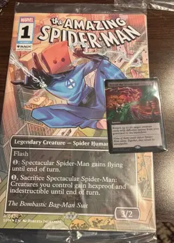 PAX West 2025 MTG Magic The Gathering Spider-Man Promo Comic And Sinister Six - Image 1