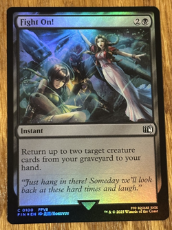 MTG Final Fantasy, Fight On! - Foil - Image 1