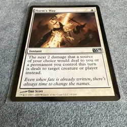 Harm’s Way - Magic The Gathering MTG 2010 Core Set M10 #14/249 - Image 2