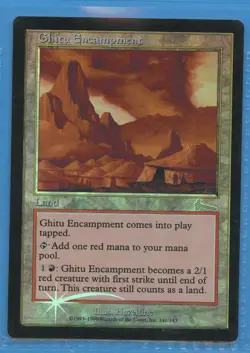MTG: Urza's Legacy: Ghitu Encampment: FOIL - Image 1