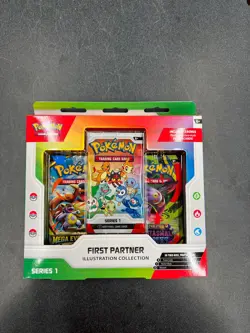 Pokemon First Partner Illustration Collection Series 1 Box #NOA - Image 1