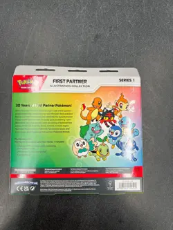 Pokemon First Partner Illustration Collection Series 1 Box #NOA - Image 2