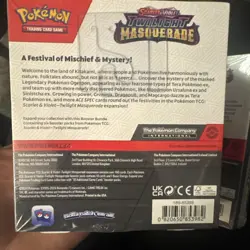 Pokemon TCG Twilight Masquerade Booster Bundle Box Factory Sealed - Image 2