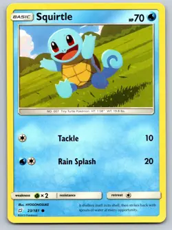 Squirtle 23/181 Common Team Up Pokemon Near Mint - Image 1