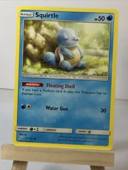 Squirtle 22/181 Common Team Up Pokemon Near Mint - Image 1