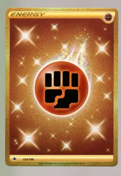 Pokemon Fighting Energy (Secret) SWSH06: Chilling Reign #233/198 NM - Image 1