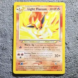 LP Light Flareon 46/105 Neo Destiny Unlimited Pokemon - Image 1