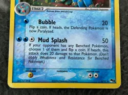 Pokemon TCG Swampert 5/17 Pop Series 1 Holo Rare Promo 2004 MP - Image 3