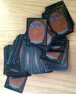 LOT DE 150 CARTES MAGIC - 4eme Edition 1995 MTG - PLAYED - FR 60% VO 40% - Image 3