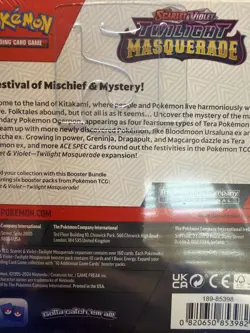 🔥Pokemon TCG Twilight Masquerade Booster Bundle Box Factory Sealed - Image 2