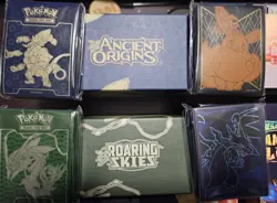 Pokemon TCG Lot. 5 ETBs w/ Sleeves, Dices, Coins, Tins, & More. *READ* 636996769739 - Image 2