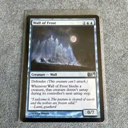 Wall Of Frost - Magic The Gathering MTG 2010 Core Set M10 #80/249 - Image 1