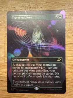 MTG EOE Surreal Space 312 - Terrasymbiosis FOIL FR - NM French - Image 1