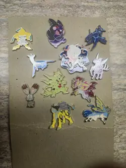 11 x Different Official Pokemon Enamel Collector Pin Lot. New condition. - Image 1