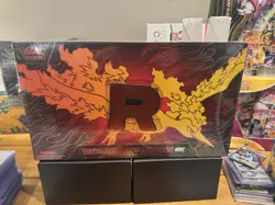 Pokemon TCG Team Rocket's Moltres EX Ultra Premium Collection Box English 2024 - Image 1