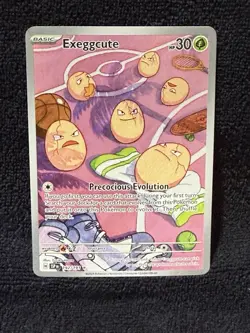 Exeggcute 192/191 Sv08: Surging Sparks Pokemon NM - Image 1