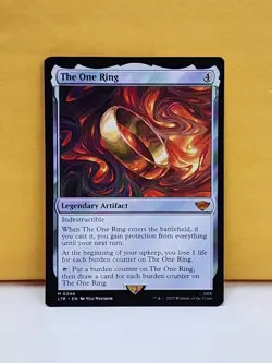 1x The One Ring, NM, Lord of the Rings (LTR), Magic: the Gathering, MtG - Image 1