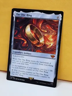 1x The One Ring, NM, Lord of the Rings (LTR), Magic: the Gathering, MtG - Image 2