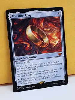 1x The One Ring, NM, Lord of the Rings (LTR), Magic: the Gathering, MtG - Image 3