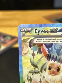 Eevee ex 167/131 Prismatic Evolutions Special Illustration Rare Pokemon - Image 2