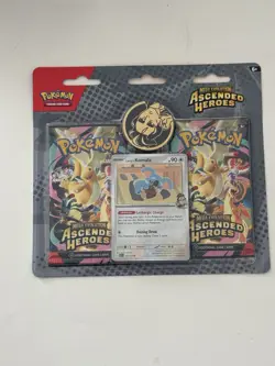 Pokemon Mega Evolution Ascended Heroes 2-Pack Blister Larry (Factory Sealed) - Image 1