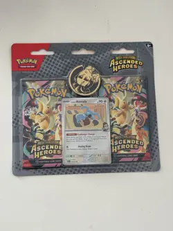 Pokemon Mega Evolution Ascended Heroes 2-Pack Blister Larry (Factory Sealed) - Image 2