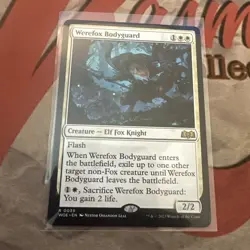 MTG Werefox Bodyguard Wilds of Eldraine Regular #0039 - Image 1