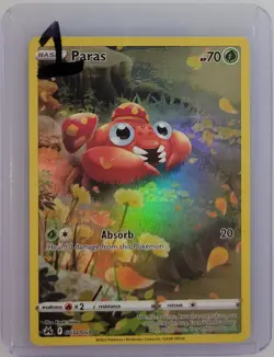 Paras GG32/GG70 Pokemon Crown Zenith: Galarian Gallery Holo NM (1 of 4) - Image 3