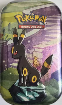 Pokemon Scarlet & Violet Prismatic Evolutions Mini Tin Booster Umbreon - Image 1