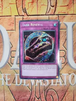 Dark Renewal SBC1-ENG19 Secret Rare 1st Edition NM Yugioh - Image 1