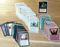 LOT DE 15 CARTES LEGENDS + 25 CARTES CHRONICLES MTG MAGIC THE GATHERING FR & VO - Image 1