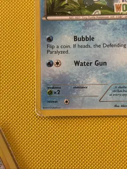 2x Pokemon TCG Squirtle Promo Card 14/101 Build-A-Bear Workshop 1 Mp & 1 Hp - Image 4