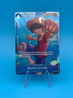 Monkey D. Luffy - P-055 Alt Art - PRB01 - One Piece English - Image 1