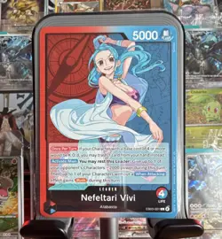 Bandai One Piece Nefeltari Vivi EB03-001 Leader Foil Flash English 5000 - Image 1