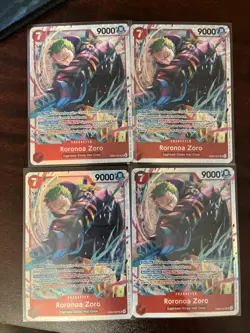 Roronoa Zoro Eb04-007 Sr English Set Of 4Near Mint Op15 (play Set Of 4) - Image 1