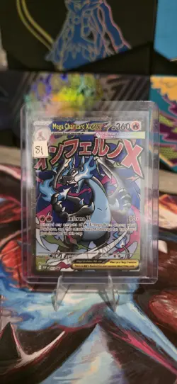 Pokemon TCG Mega Charizard x Ex Upc Full Art Promo - Image 1