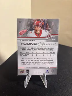 2025-26 Upper Deck Series 1 - Young Guns Dominik Shine #234 (RC) - Image 2