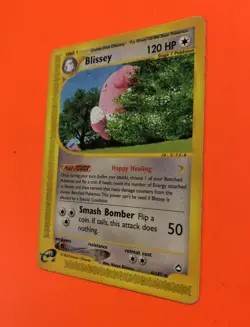 Blissey Rare 6/147 Aquapolis +1 FREE MYSTERY CARD Pokemon HP 006/147 WOTC - Image 3