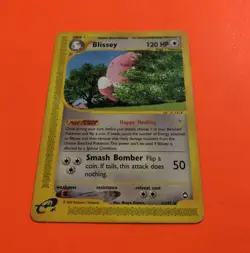 Blissey Rare 6/147 Aquapolis +1 FREE MYSTERY CARD Pokemon HP 006/147 WOTC - Image 5