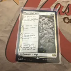 MTG Three Blind Mice Wilds of Eldraine Regular #0035 - Image 1