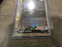 2025 Topps Chrome F1 Lando Norris Award Winners Gold /50 McLaren Formula 1 - Image 3