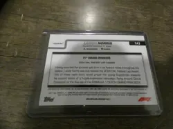 2025 Topps Chrome F1 Lando Norris Award Winners Gold /50 McLaren Formula 1 - Image 4