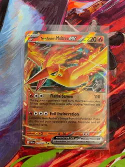 Pokemon Trading Card Game - Team Rocket's Moltres Ex 31/182 - Destined Rivals - Image 1