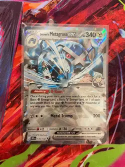Pokemon Trading Card Game - Steven's Metagross 145/182 - Destined Rivals - Image 1