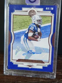 Indianapolis Colts Autographed Cards Auto Lot Taylor Nelson Leonard Moore - Image 3