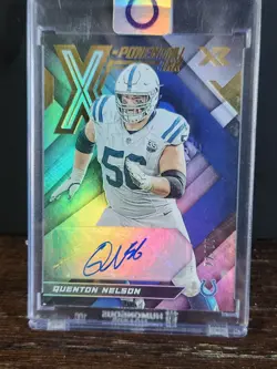 Indianapolis Colts Autographed Cards Auto Lot Taylor Nelson Leonard Moore - Image 4